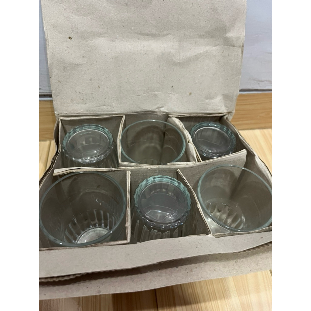 (NEW)Gelas Kopi Bening Beling/ Gelas Warteg/ Gelas minum Polos