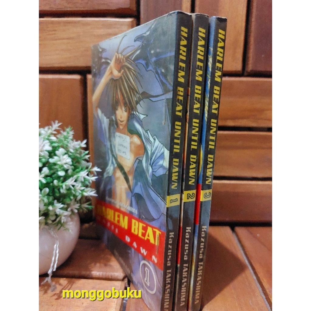 KAZUSA TAKASHIMA : SET KOMIK HARLEM BEAT UNTIL DAWN 1-3T