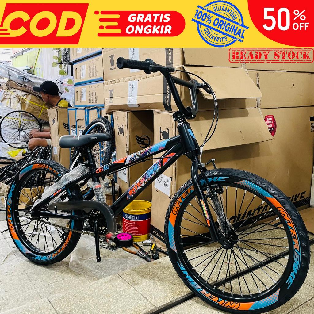 SEPEDA BMX MERK INTERBIKE 2.5 SEMI JUMBO (BY : PACIFIC GROUP) SIZE 20 INCH