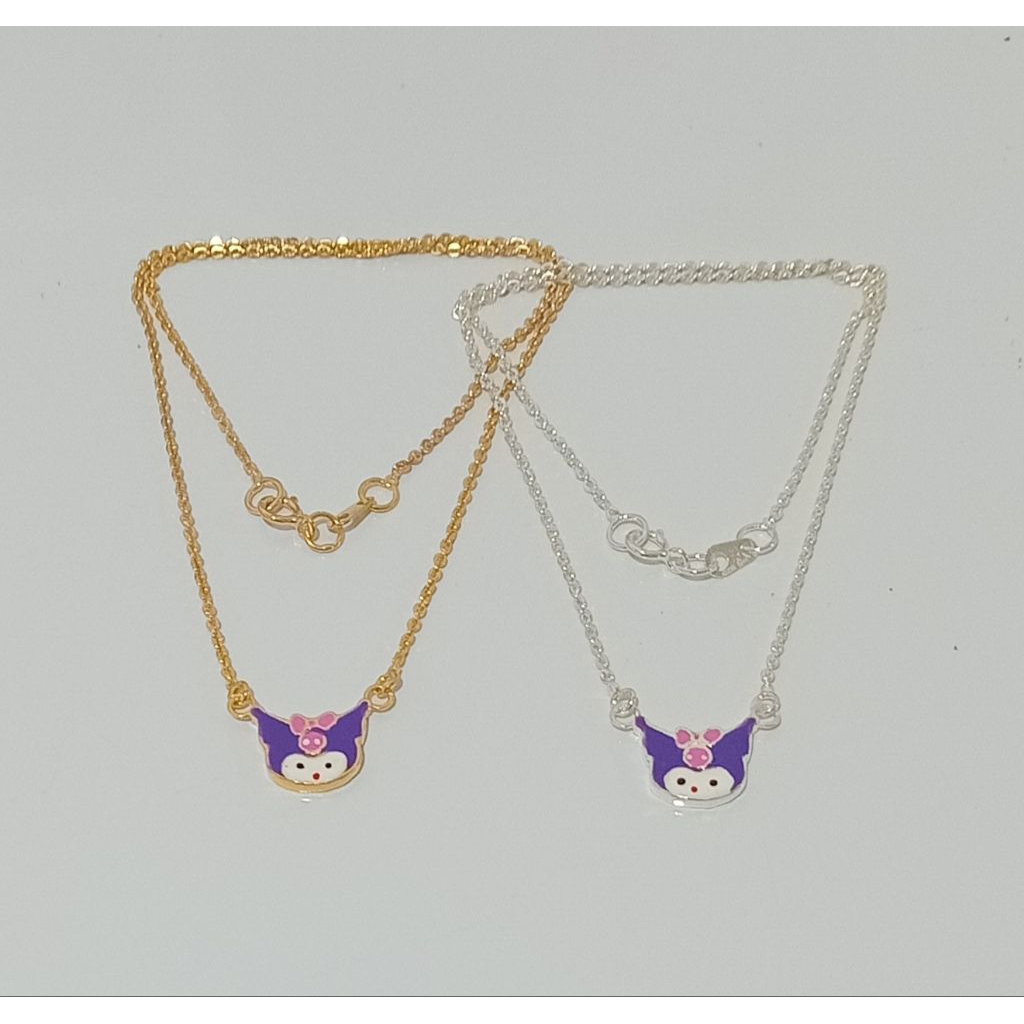 Kalung Anak Kuromi Nori Fancy (Perak 925)