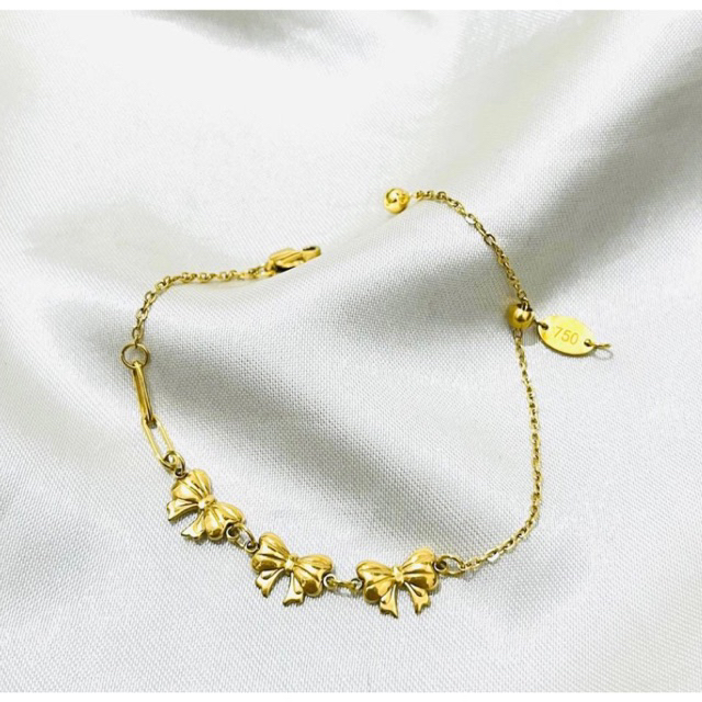 Gelang Wanita Titanium Dua Fungsi Serut dan Capit