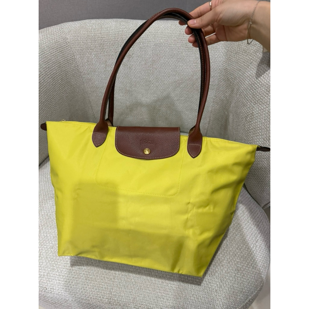 Long Champ Le Pliage Large Yellow