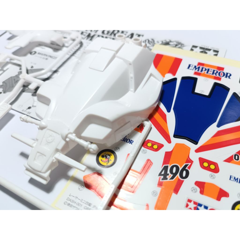 Body decal tamiya klasik Dash 001 Great Emperor original tamiya