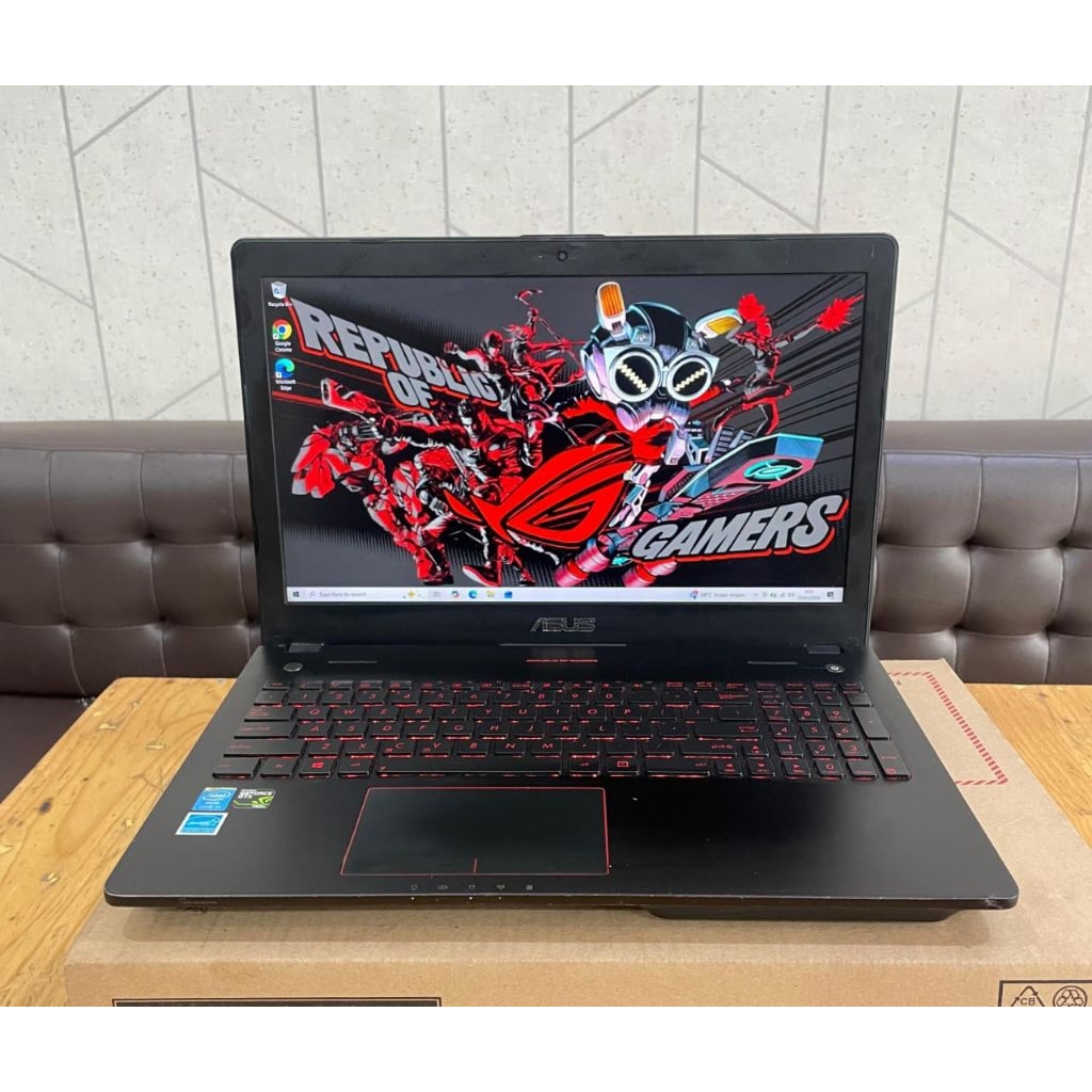 Laptop Gaming Asus ROG G56JR, Core i7-4700HQ, Ram8Gb/Ssd256Gb, #Backlight, #VGA GTX720M.