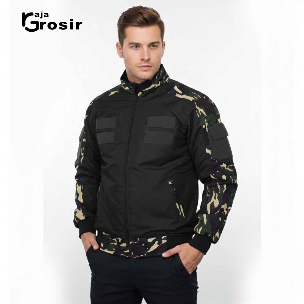 Jaket Banser Kombinasi hitam Jaket Banser Kombinasi Jaket Banser NKRI