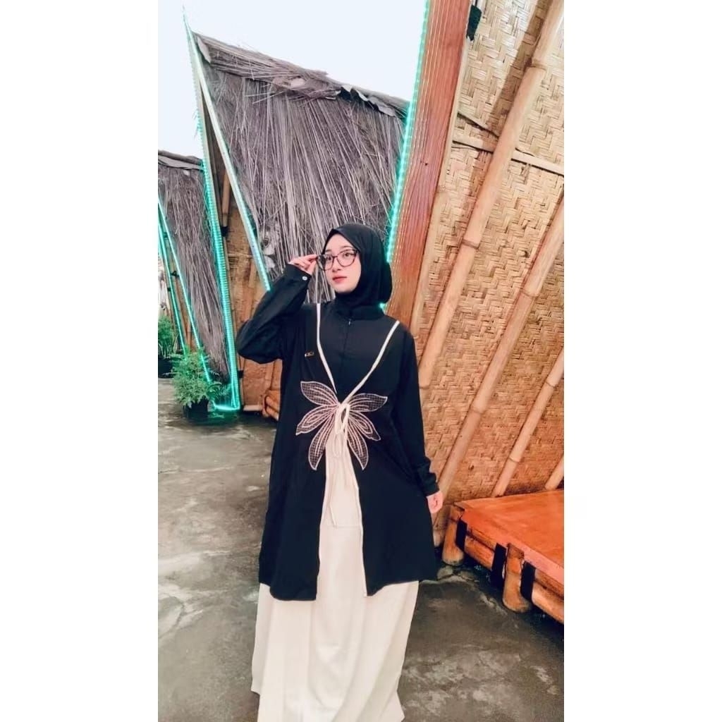 Elnaka Baju Muslim Wanita Model Terbaru Gamis Kamila Cocok Buat Kondangan Dan Lebaran Dengan Desain 