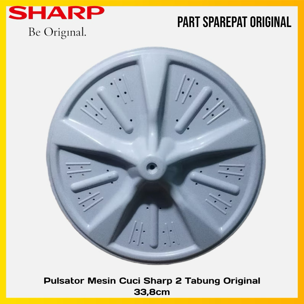 Pulsator Mesin Cuci Sharp 2 Tabung Original 33,8cm