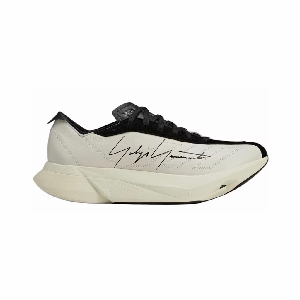 Adidas Adizero Adios Pro 3 LX x Y-3 Orbit Grey Black Leather | JQ4535 (100% Authentic)