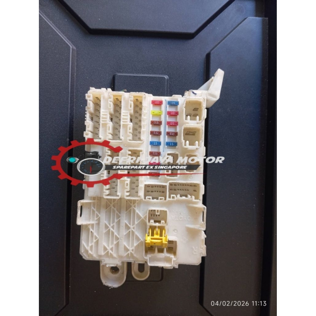 Fuse Box Sekring Sikring Toyota Innova Bensin Manual