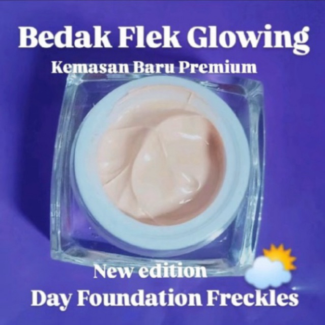 Bedak Flek Glowing ( Day Bregtening Glow Freckless) Mencerahkn