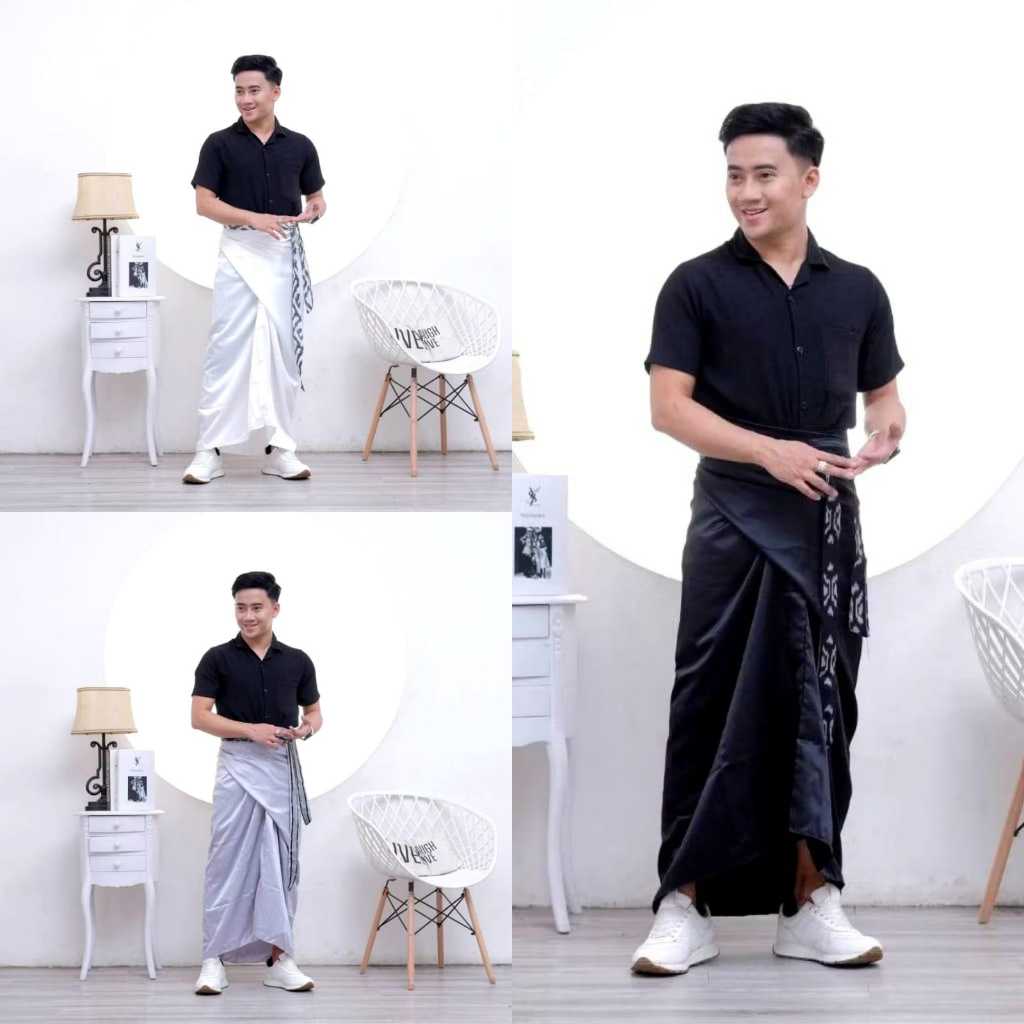 Sarung Srikandi - Sarung Lilit Pria - Sarung Casual - Sarung Pria - Sarung Lebaran - Sarung Tenun - 