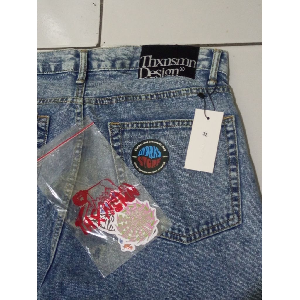 Celana Denim Pants Ginna OG Basic Blue Thanksinsomnia