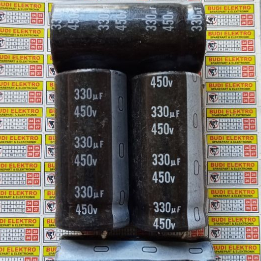 ELCO 330UF 450V CABUTAN ORIGINAL 450V 330UF