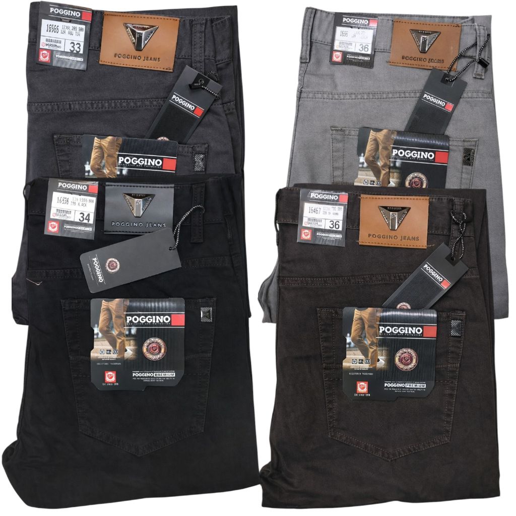 Celana Kattun Panjang POGGINO Standar Reguler Pria
