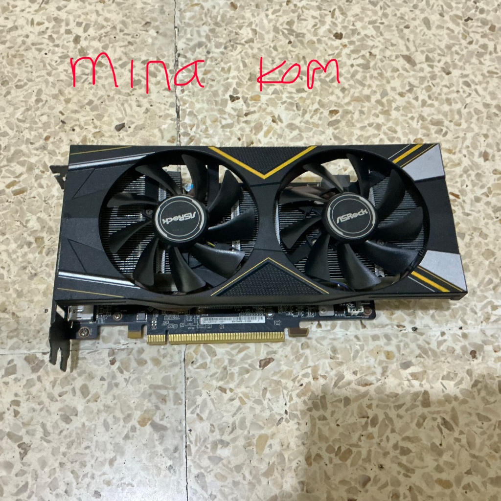 Vga AMD Asrock RX 5600 XT 6Gb Gddr6 second 5600XT nego