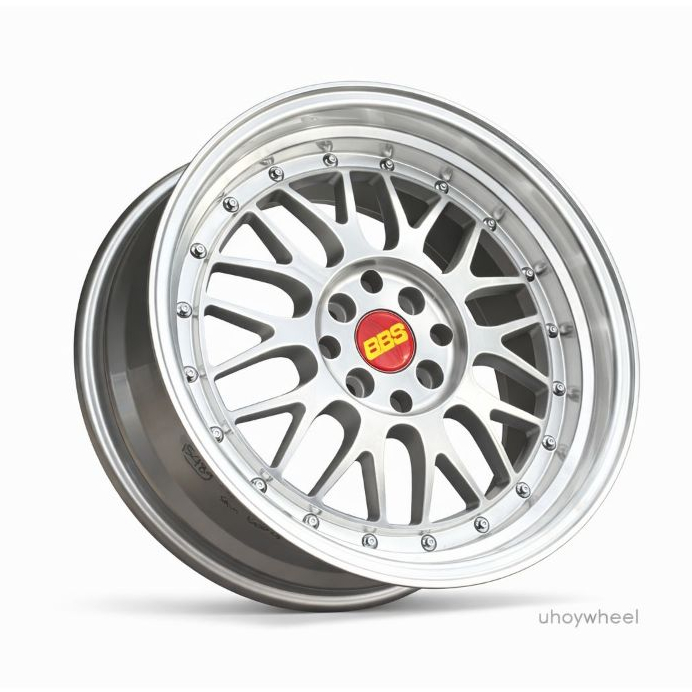 Velg BBS LM Ring 17x7.5/8.5 H4x100/114.3 et +35/30 Silver