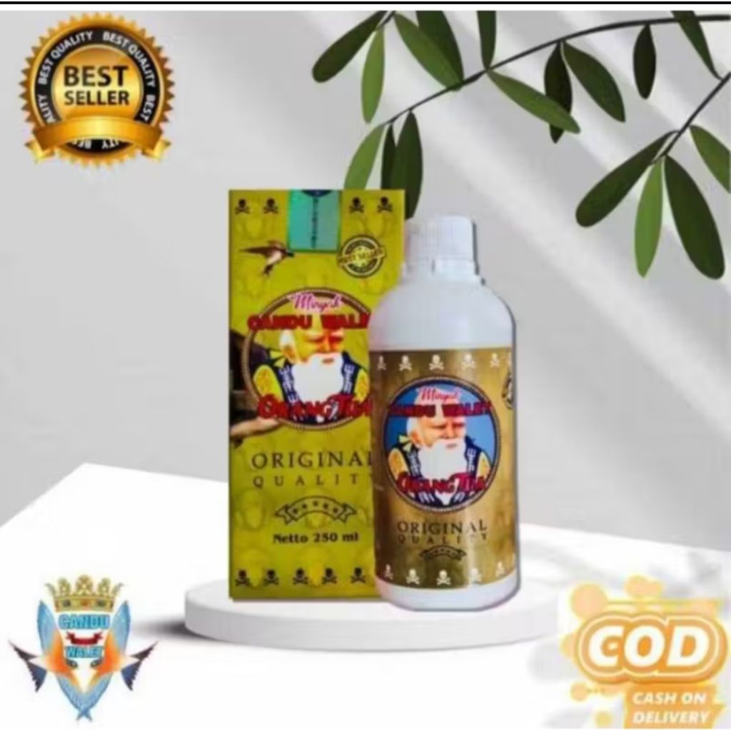 minyak candu walet cap orang tua original 250ml