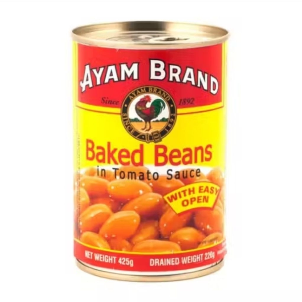 baked bean ayam brand 425gr