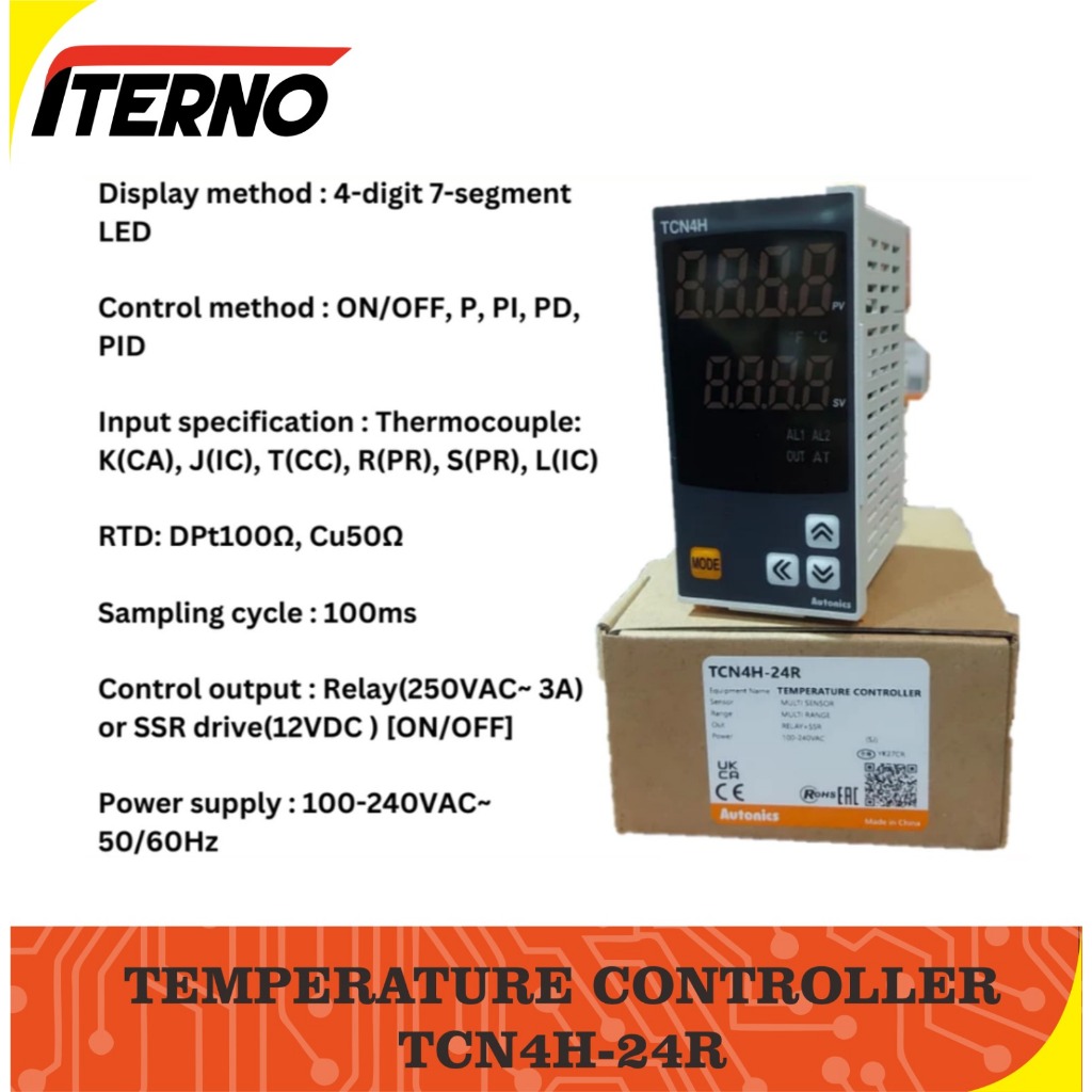 TCN4H-24R Temperature Controller TCN4H24R Autonics
