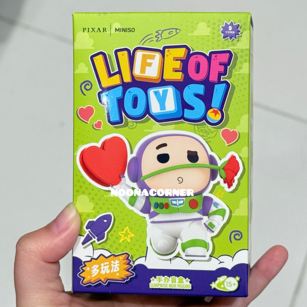 Miniso x Pixar ‼️ Blind Box Disney Toy Story Life Of Toys Figure Collection (1 pcs Random)
