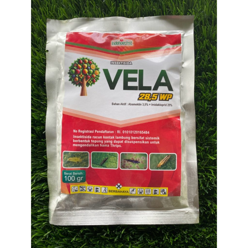 INSEKTISIDA VELA 28,5wp 100gr || obat pembasmi hama berbahan aktif abamektin dan imidakloprid