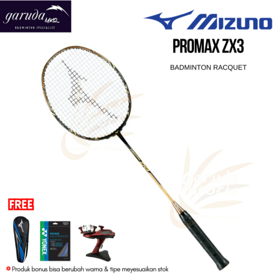 RAKET BADMINTON MIZUNO PROMAX ZX 3 / Raket Mizuno Promax ZX3