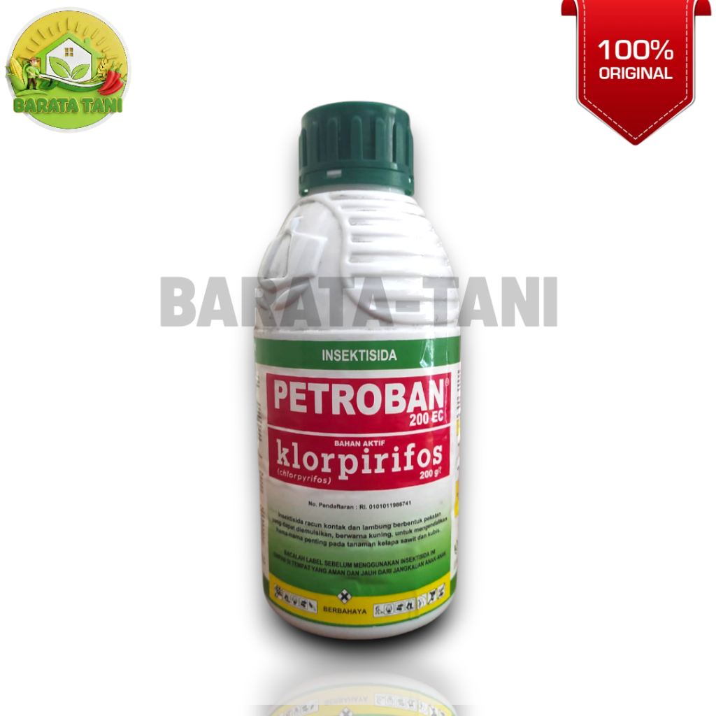 INSEKTISIDA PETROBAN 200 EC Klorpirifos 200 g/l - 500ml
