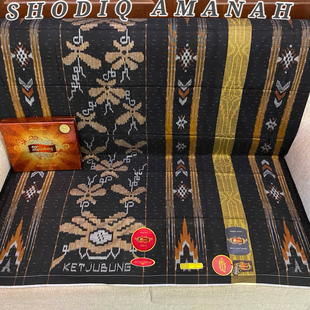 Sarung ketjubung red TCC TCW PLS CLS TPI hitam jahit tengah | ketjubung platinum