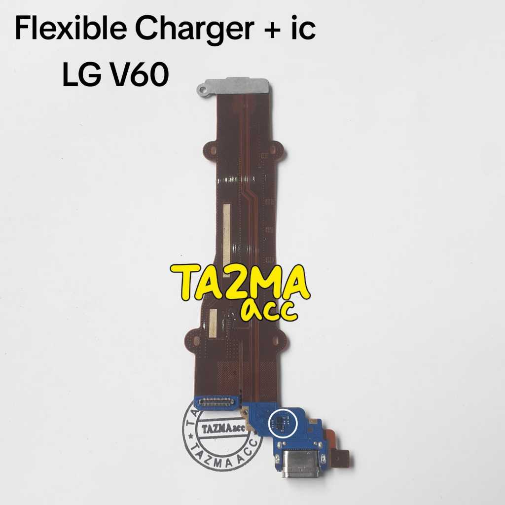 LG V60 Ori Flexible Charger + ic Flexibel Fleksibel Konektor Cas LG V60