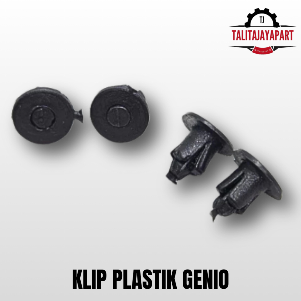 BAUT + KLIP PLASTIK GENIO - BAUT KLIP KANCING BODY RIVET PLASTIK