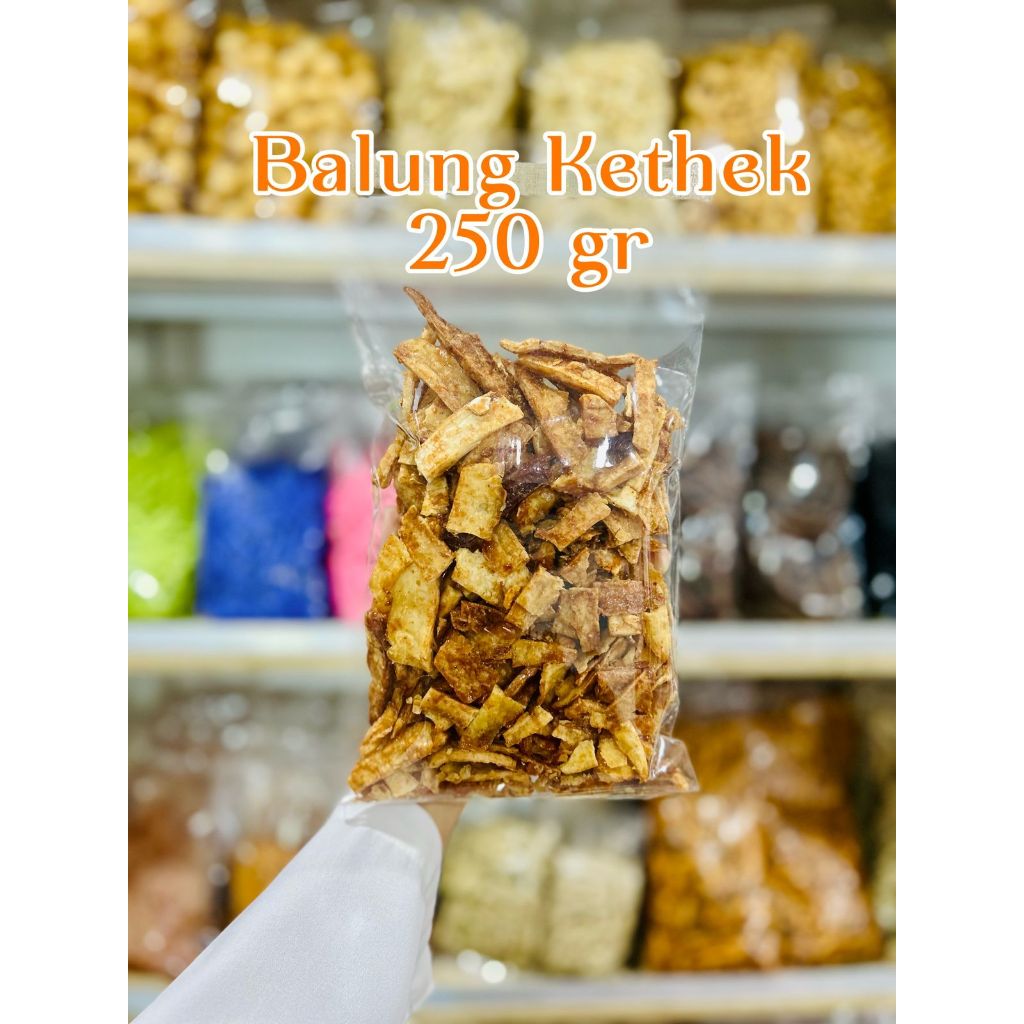 keripik singkong pedas manis balung kethek 250 Gram