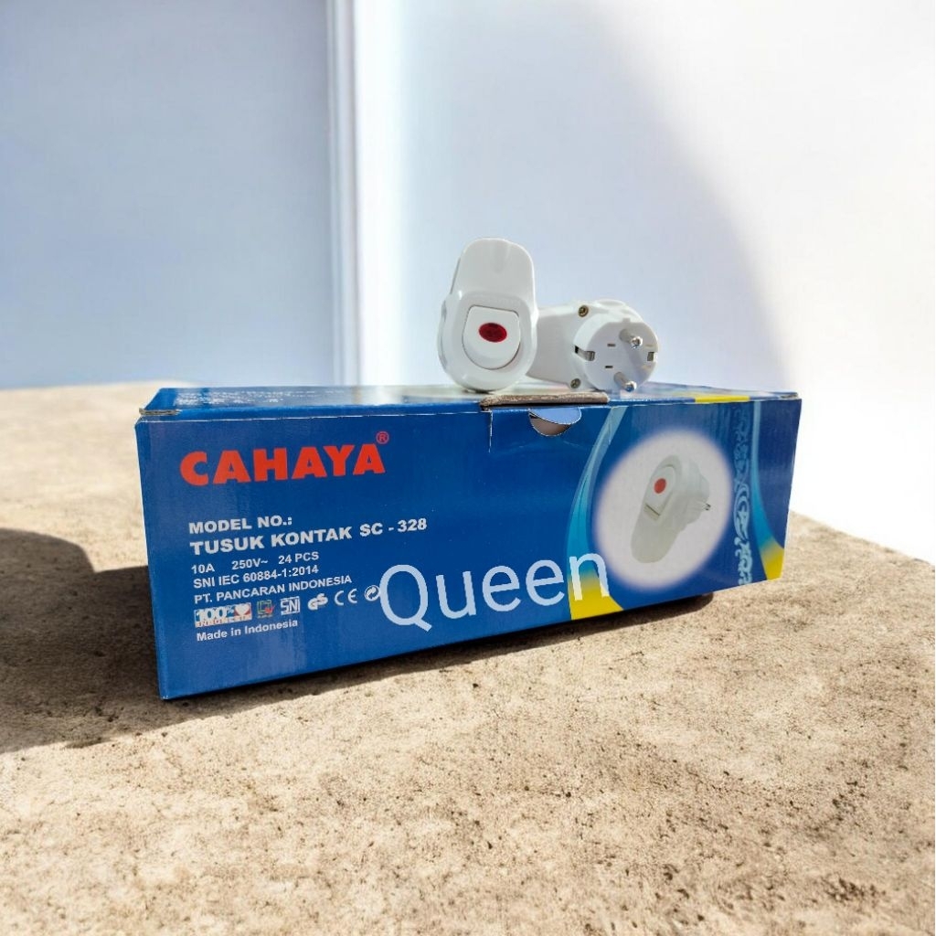 STEKER SAKLAR LAMPU ON/ OF CAHAYA SC-328