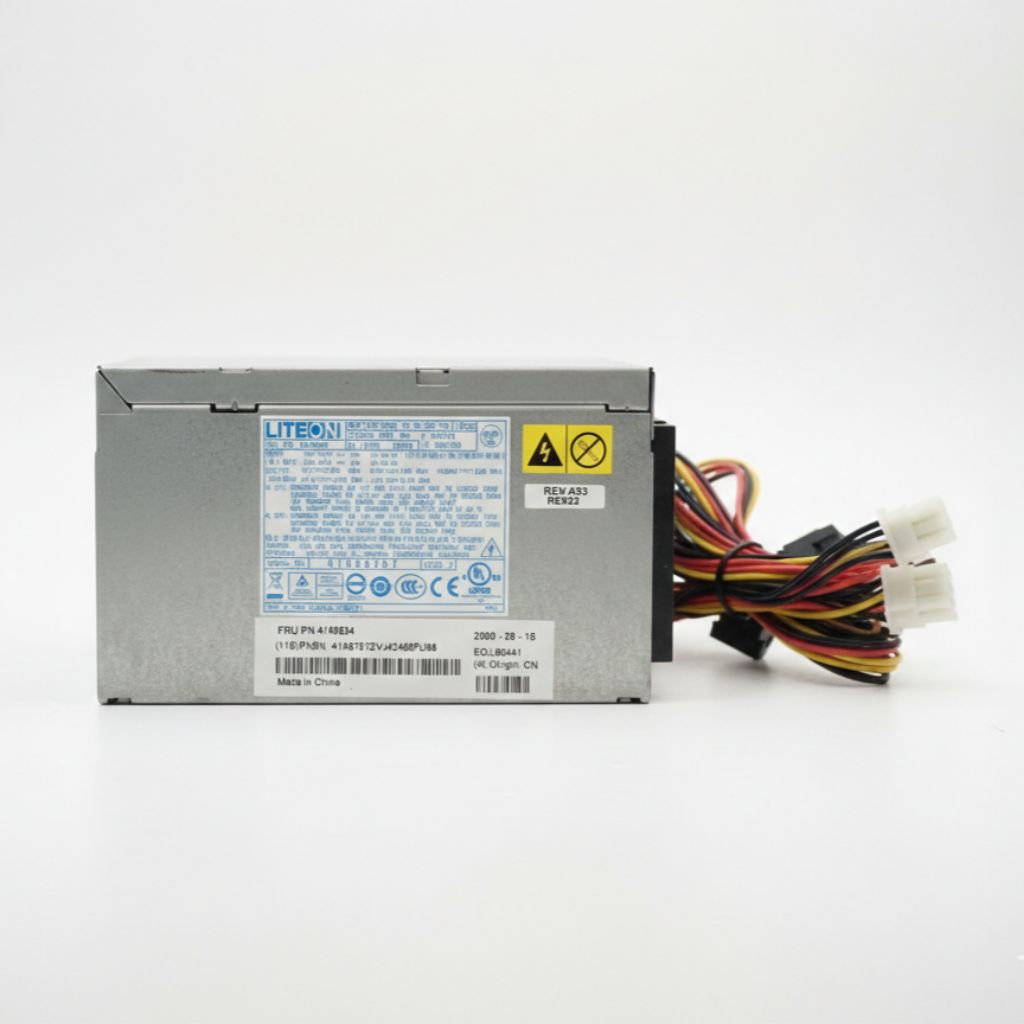 Power Supply PSU Lite-On 180W Original Lenovo PC Built-Up (Normal/Second)
