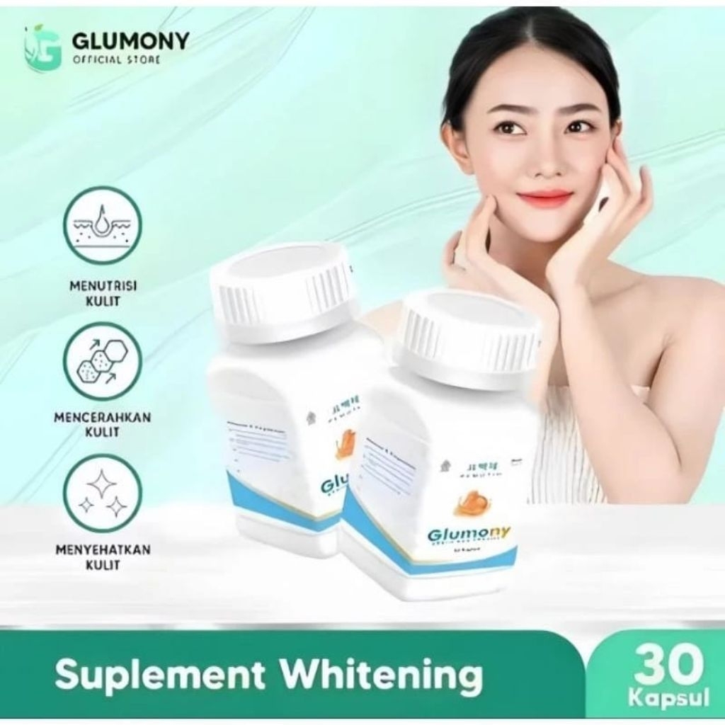 [TERLARIS] Pemutih Badan Glumony 10x Lebih Cepat Permanen