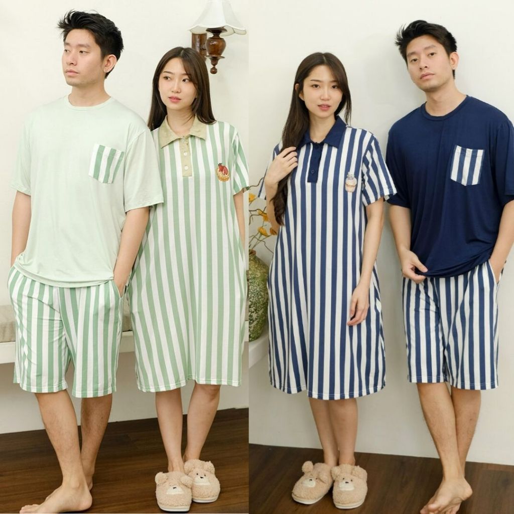 Cielyn | TENCEL™️ | Beloved Series | Celeste | Setelan Piyama Couple