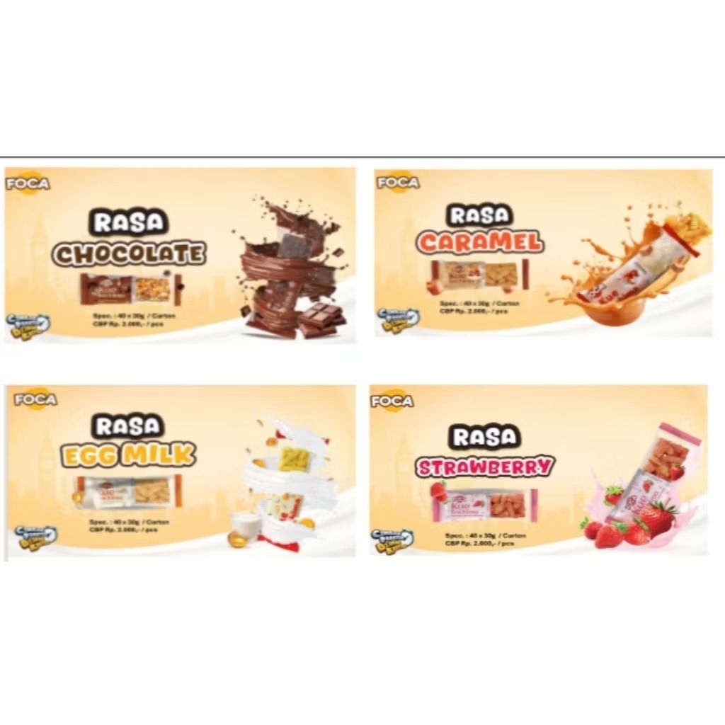 5PCS KUE SACHIMA POCA RASA STRAWBERY