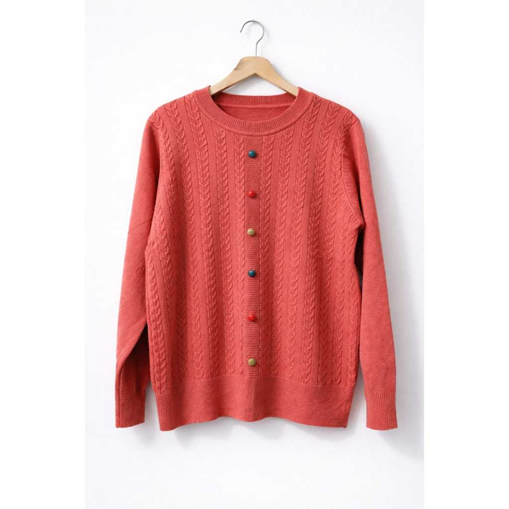 Atasan Rajut Import Premium cardigan LD 110 - Atasan Wanita korea Kekinian