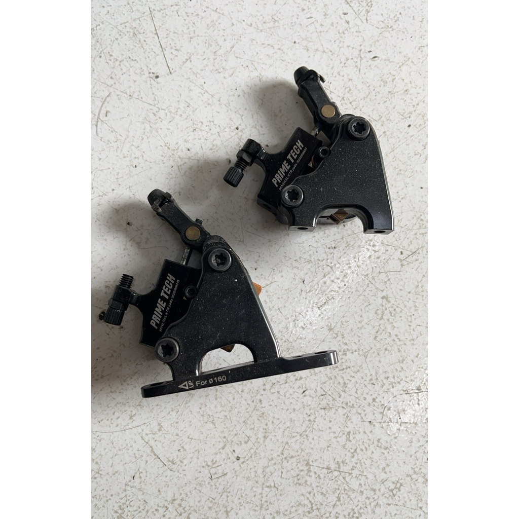 Rem Sepeda Balap / Gravel – Prime Tech Disc Brake Semi Hydraulic Flat Mount (Bekas)