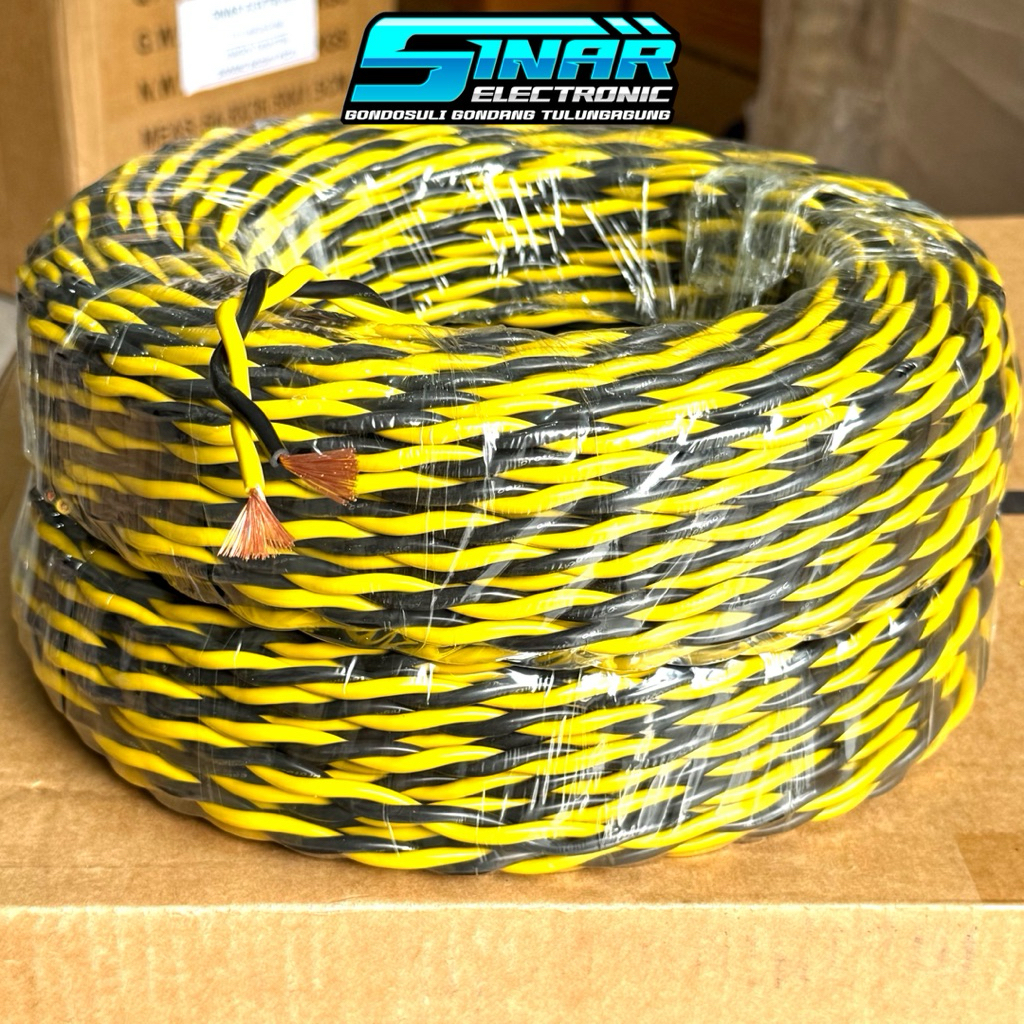 Kabel Speaker Dalam Box DBQ 2X4 4MM Full Tembaga [ECER METERAN]