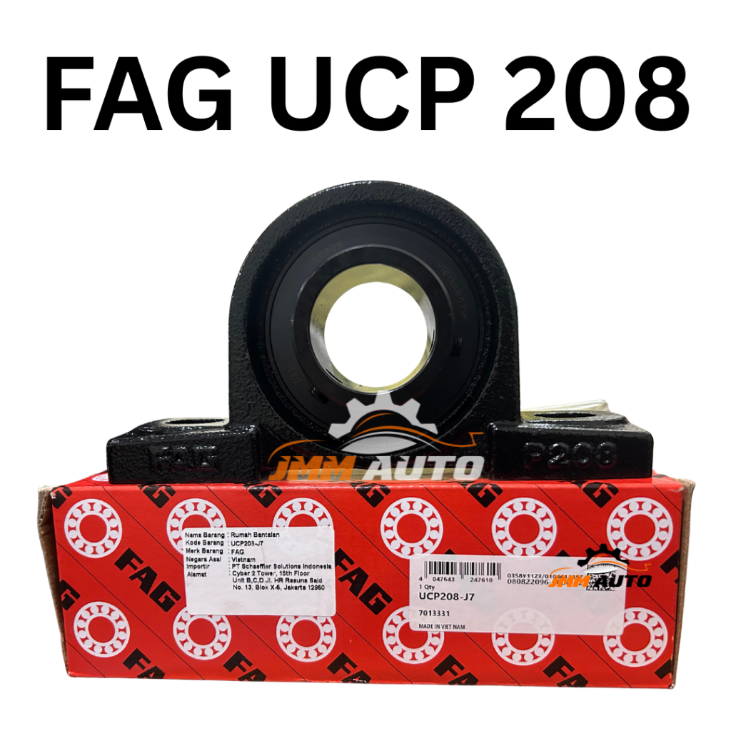 Bearing FAG UCP 208 Laher Bearing Duduk 40mm Bearing UCP 208 FAG Original
