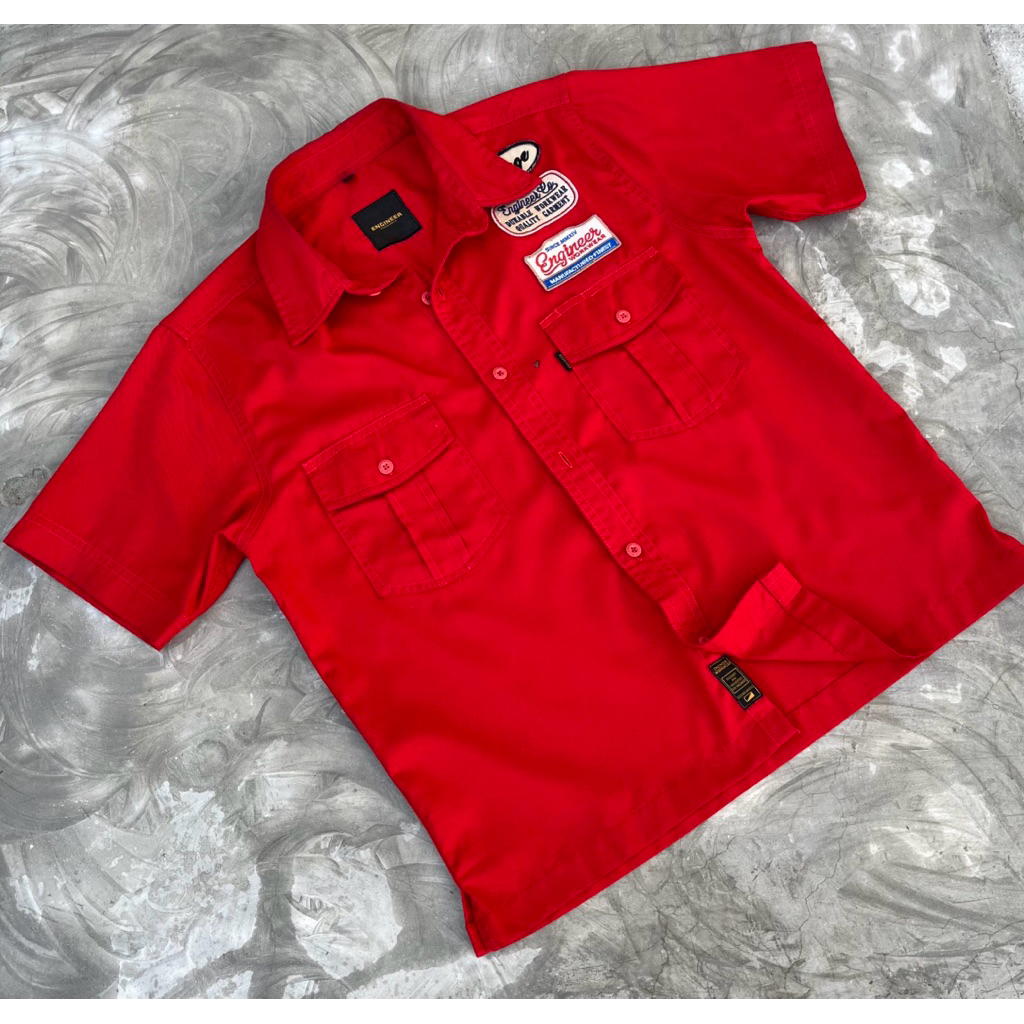 Workshirt Engineer workwear co. size M boxy
