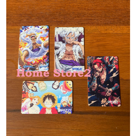 Kartu BRIZZI CARD BRI Custom Doff motif One Piece Monkey