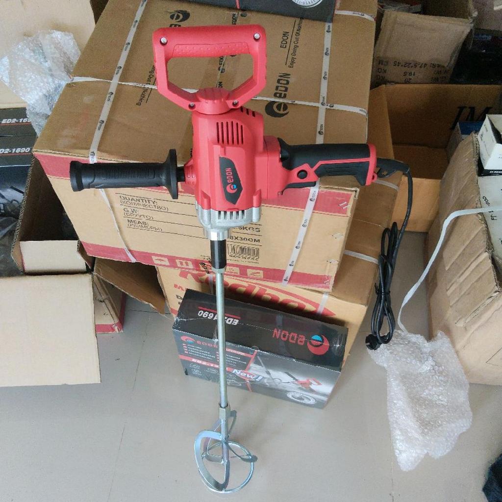 EDON Mesin Bor Pengaduk Adonan / MESIN Bor MIXER Pengaduk Cat, Pengaduk Adonan Kue, Pengaduk Semen