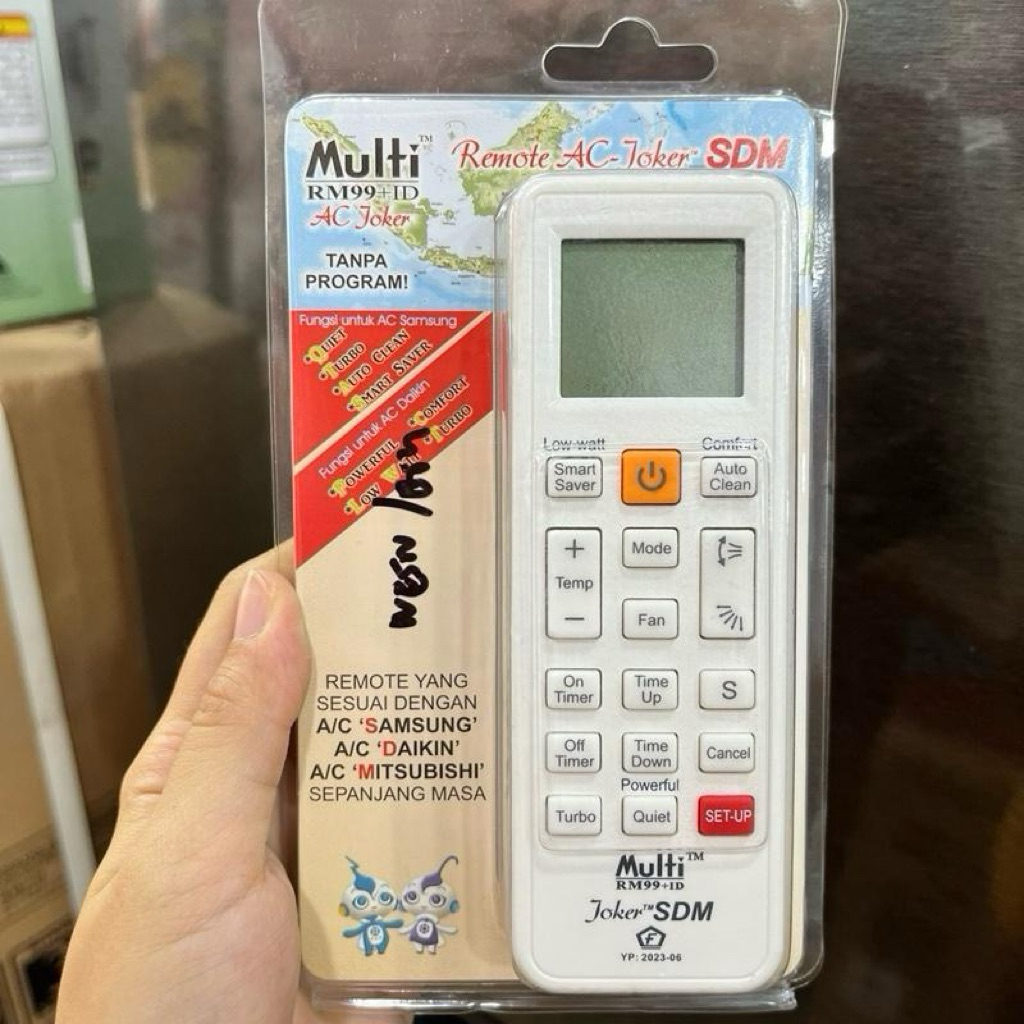 REMOT AC DAIKIN -REMOT AC SAMSUNG -REMOT AC MITSUBISHI -REMOT AC SERBAGUNA - REMOT AC DAIKIN 1PK -RE
