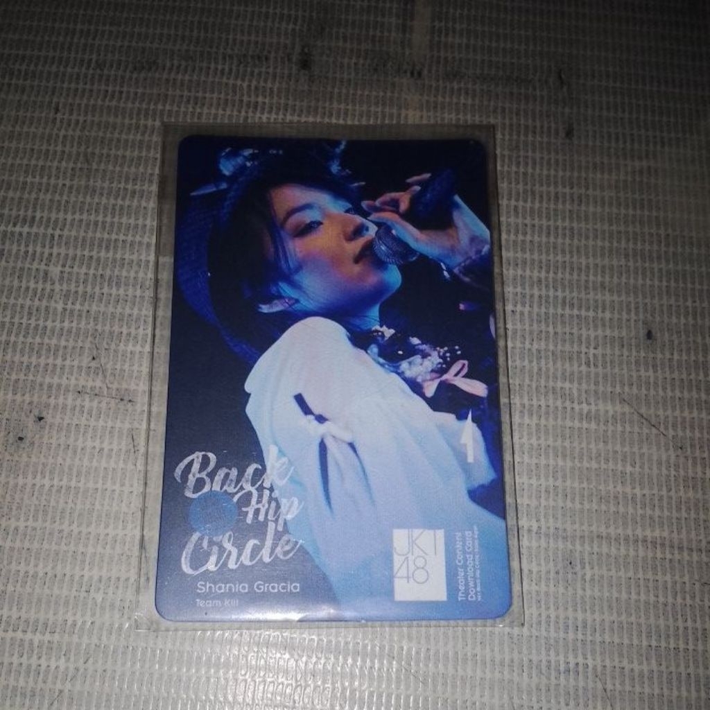 MUSIC CARD BACK HIP CIRCLE GRACIA