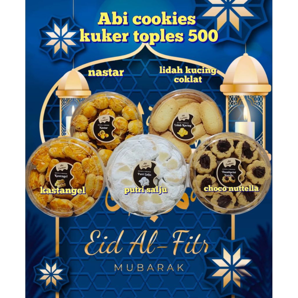 Kue Kering Toples 500gr