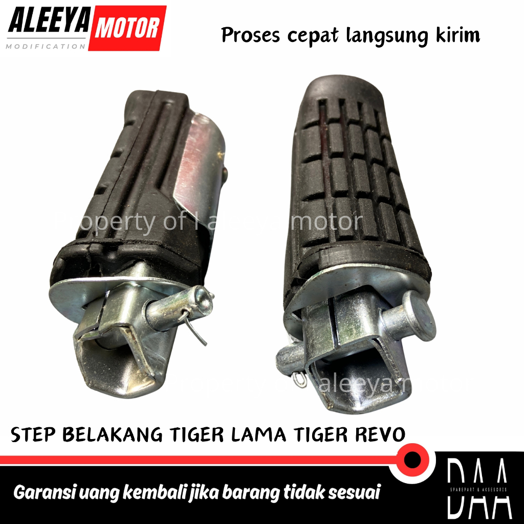 footstep pijakan kaki step belakang tiger lama tiger revo sepasang