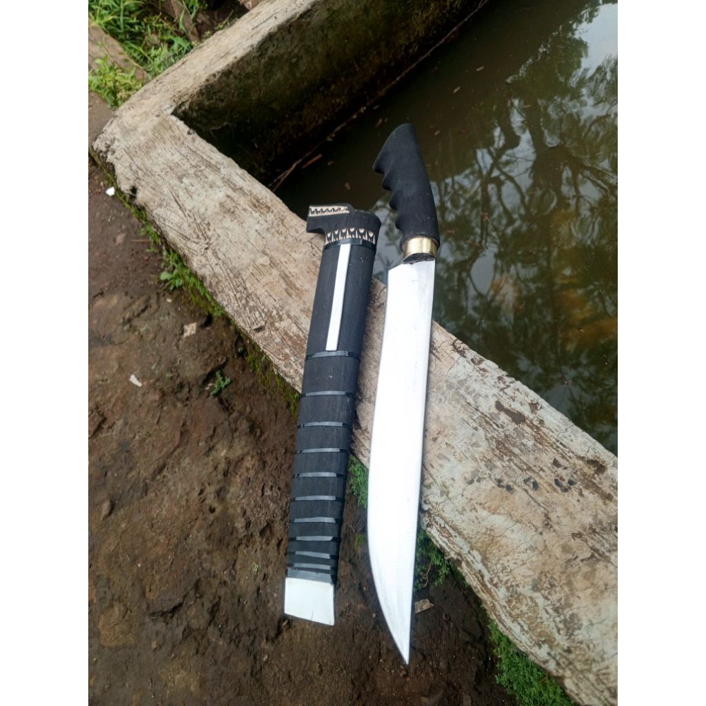 Cod Pisau Golok Sembelih Banten 30 Cm Bajaper Super Tajam