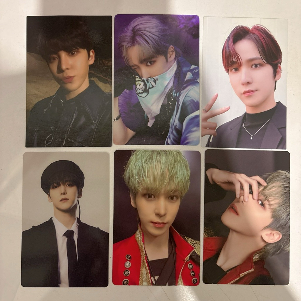 Yunho Ateez photocard official