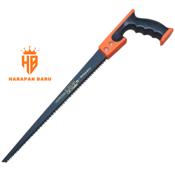 Gergaji Runcing Lancip Teflon Potong Kayu Triplek Kikir Mesin 14" Inch Gergaji Kopi Pemotong Ranting